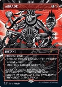 Abrade (1425) - Secret Lair Drop Series - Magic: The Gathering card