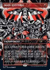 Mass Hysteria - Secret Lair Drop Series - Magic: The Gathering card