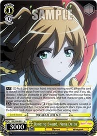 Dancing Sword, Nana Daiba - Revue Starlight The Movie - Weiss Schwarz card