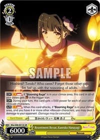 Resentment Revue, Kaoruko Hanayagi (SR) - Revue Starlight The Movie - Weiss Schwarz card