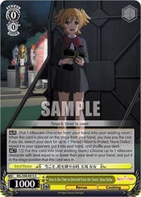 Now Is the Time to Descend From the Tower, Nana Daiba - Revue Starlight The Movie - Weiss Schwarz card