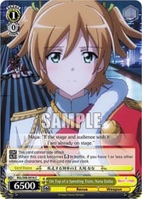 On Top of a Speeding Train, Nana Daiba - Revue Starlight The Movie - Weiss Schwarz card