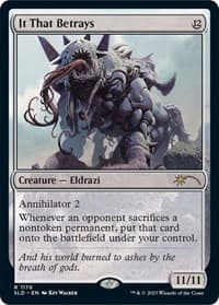 It That Betrays (1176) - Secret Lair Drop Series - Magic: The Gathering card