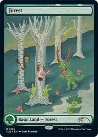Forest (1386) - Secret Lair Drop Series - Magic: The Gathering card