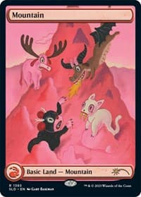 Mountain (1385) - Secret Lair Drop Series - Magic: The Gathering card