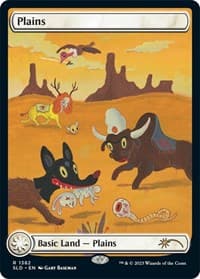 Plains (1382) - Secret Lair Drop Series - Magic: The Gathering card
