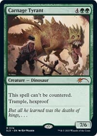 Carnage Tyrant - Secret Lair Drop Series - Magic: The Gathering card