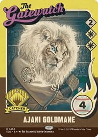 Ajani Goldmane (1453) - Secret Lair Drop Series - Magic: The Gathering card