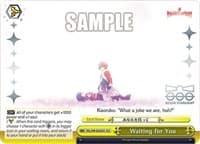 Waiting for You (SCC) - Revue Starlight The Movie - Weiss Schwarz card