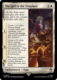 The Girl in the Fireplace - Universes Beyond: Doctor Who - Magic: The Gathering card
