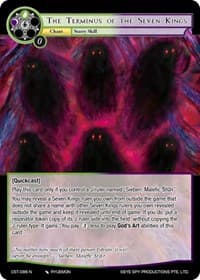 The Terminus of the Seven Kings - Clash of the Star Trees - Force of Will card
