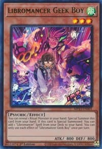 Libromancer Geek Boy - 25th Anniversary Tin: Dueling Heroes Mega Pack - YuGiOh card