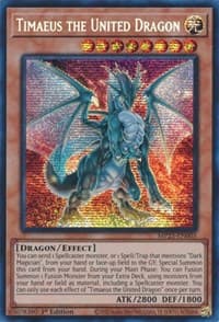 Timaeus the United Dragon - 25th Anniversary Tin: Dueling Heroes Mega Pack - YuGiOh card