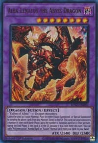 Alba-Lenatus the Abyss Dragon - 25th Anniversary Tin: Dueling Heroes Mega Pack - YuGiOh card