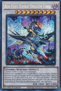 Red-Eyes Zombie Dragon Lord - 25th Anniversary Tin: Dueling Heroes Mega Pack - YuGiOh card