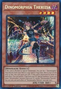 Dinomorphia Therizia - 25th Anniversary Tin: Dueling Heroes Mega Pack - YuGiOh card