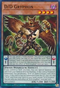 D/D Gryphon - 25th Anniversary Tin: Dueling Heroes Mega Pack - YuGiOh card
