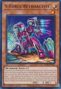 S-Force Retroactive - 25th Anniversary Tin: Dueling Heroes Mega Pack - YuGiOh card