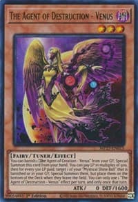 The Agent of Destruction - Venus - 25th Anniversary Tin: Dueling Heroes Mega Pack - YuGiOh card