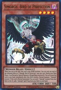 Simorgh, Bird of Perfection - 25th Anniversary Tin: Dueling Heroes Mega Pack - YuGiOh card