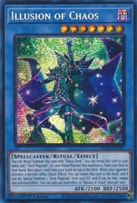 Illusion of Chaos - 25th Anniversary Tin: Dueling Heroes Mega Pack - YuGiOh card