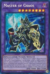 Master of Chaos - 25th Anniversary Tin: Dueling Heroes Mega Pack - YuGiOh card