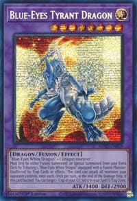 Blue-Eyes Tyrant Dragon - 25th Anniversary Tin: Dueling Heroes Mega Pack - YuGiOh card