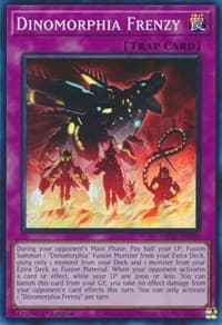Dinomorphia Frenzy - 25th Anniversary Tin: Dueling Heroes Mega Pack - YuGiOh card