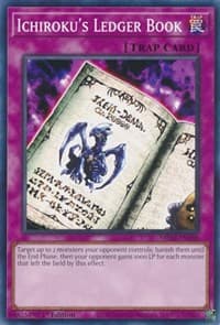 Ichiroku's Ledger Book - 25th Anniversary Tin: Dueling Heroes Mega Pack - YuGiOh card