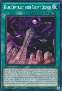 Dark Contract with Patent License - 25th Anniversary Tin: Dueling Heroes Mega Pack - YuGiOh card