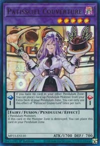 Patissciel Couverture - 25th Anniversary Tin: Dueling Heroes Mega Pack - YuGiOh card