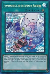Floowandereeze and the Advent of Adventure - 25th Anniversary Tin: Dueling Heroes Mega Pack - YuGiOh card