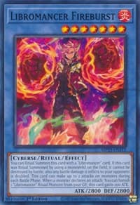 Libromancer Fireburst - 25th Anniversary Tin: Dueling Heroes Mega Pack - YuGiOh card