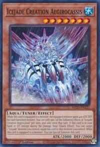 Icejade Creation Aegirocassis - 25th Anniversary Tin: Dueling Heroes Mega Pack - YuGiOh card