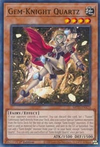 Gem-Knight Quartz - 25th Anniversary Tin: Dueling Heroes Mega Pack - YuGiOh card
