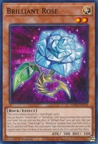Brilliant Rose - 25th Anniversary Tin: Dueling Heroes Mega Pack - YuGiOh card