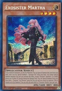 Exosister Martha - 25th Anniversary Tin: Dueling Heroes Mega Pack - YuGiOh card