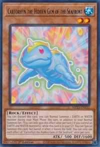 Cartorhyn the Hidden Gem of the Seafront - 25th Anniversary Tin: Dueling Heroes Mega Pack - YuGiOh card