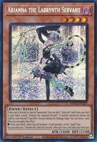 Arianna the Labrynth Servant - 25th Anniversary Tin: Dueling Heroes Mega Pack - YuGiOh card
