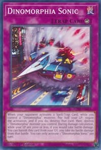 Dinomorphia Sonic - 25th Anniversary Tin: Dueling Heroes Mega Pack - YuGiOh card