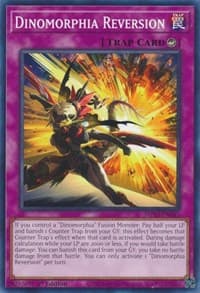 Dinomorphia Reversion - 25th Anniversary Tin: Dueling Heroes Mega Pack - YuGiOh card