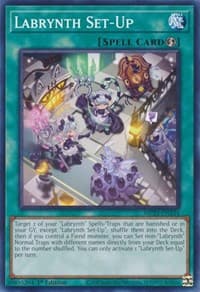 Labrynth Set-Up - 25th Anniversary Tin: Dueling Heroes Mega Pack - YuGiOh card