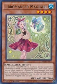 Libromancer Magigirl - 25th Anniversary Tin: Dueling Heroes Mega Pack - YuGiOh card