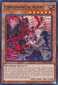 Libromancer Agent - 25th Anniversary Tin: Dueling Heroes Mega Pack - YuGiOh card