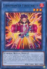 Libromancer Firestarter - 25th Anniversary Tin: Dueling Heroes Mega Pack - YuGiOh card
