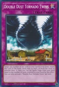 Double Dust Tornado Twins - 25th Anniversary Tin: Dueling Heroes Mega Pack - YuGiOh card