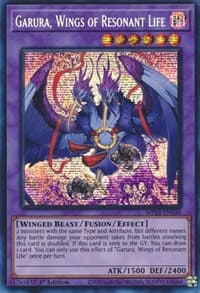 Garura, Wings of Resonant Life - 25th Anniversary Tin: Dueling Heroes Mega Pack - YuGiOh card