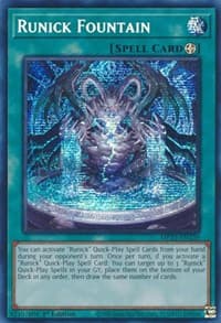 Runick Fountain - 25th Anniversary Tin: Dueling Heroes Mega Pack - YuGiOh card