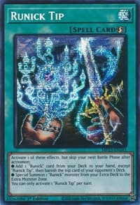 Runick Tip - 25th Anniversary Tin: Dueling Heroes Mega Pack - YuGiOh card