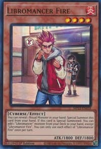Libromancer Fire - 25th Anniversary Tin: Dueling Heroes Mega Pack - YuGiOh card